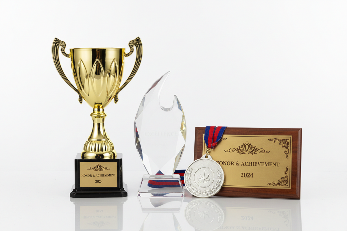 TROPHIES & AWARDS